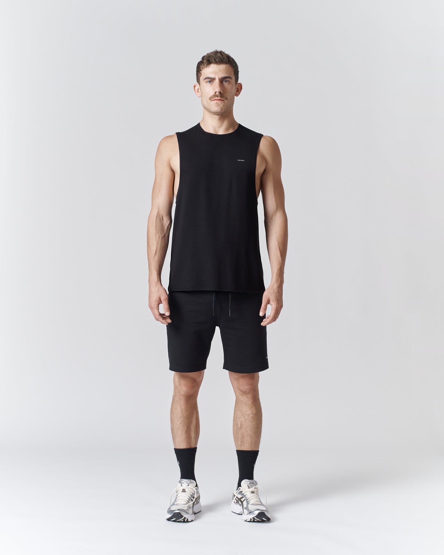 T-SHIRT SANS MANCHES NOIR IBIZA