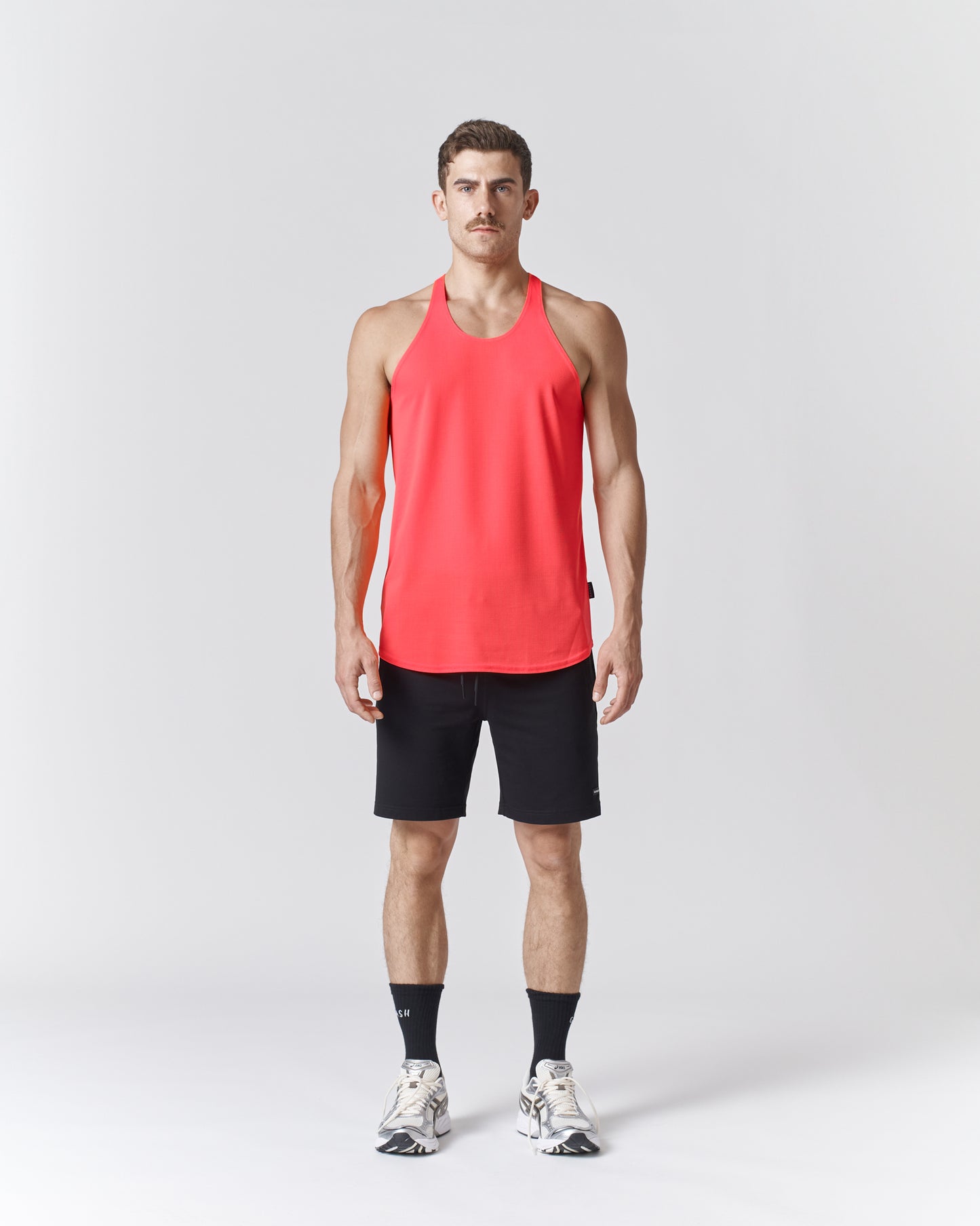 MALAGA CORAL NEON TANK TOP