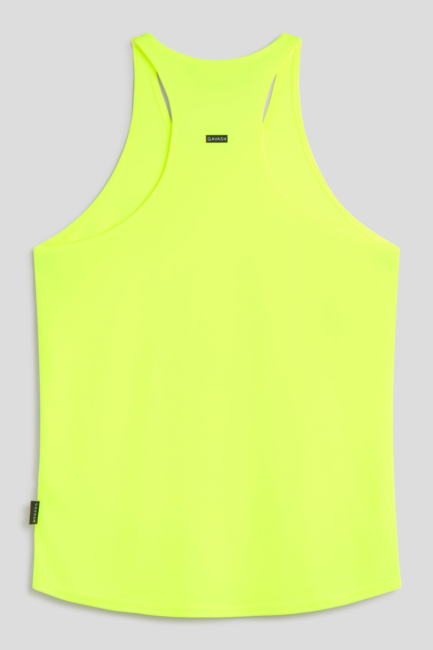 CAMISETA DE TIRANTES MÁLAGA AMARILLO NEÓN