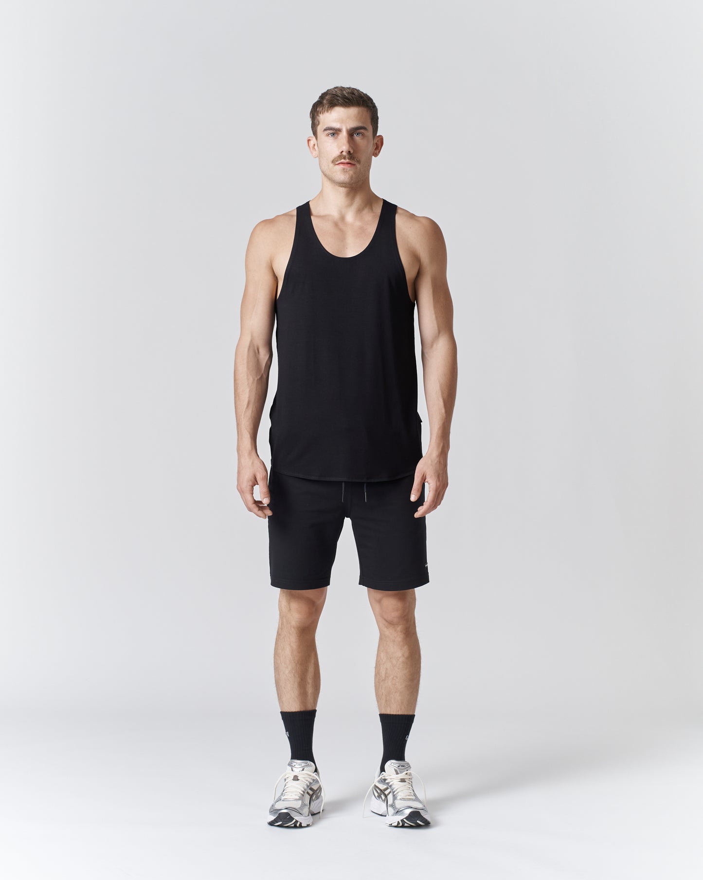 CAMISETA DE TIRANTES CÁDIZ NEGRA