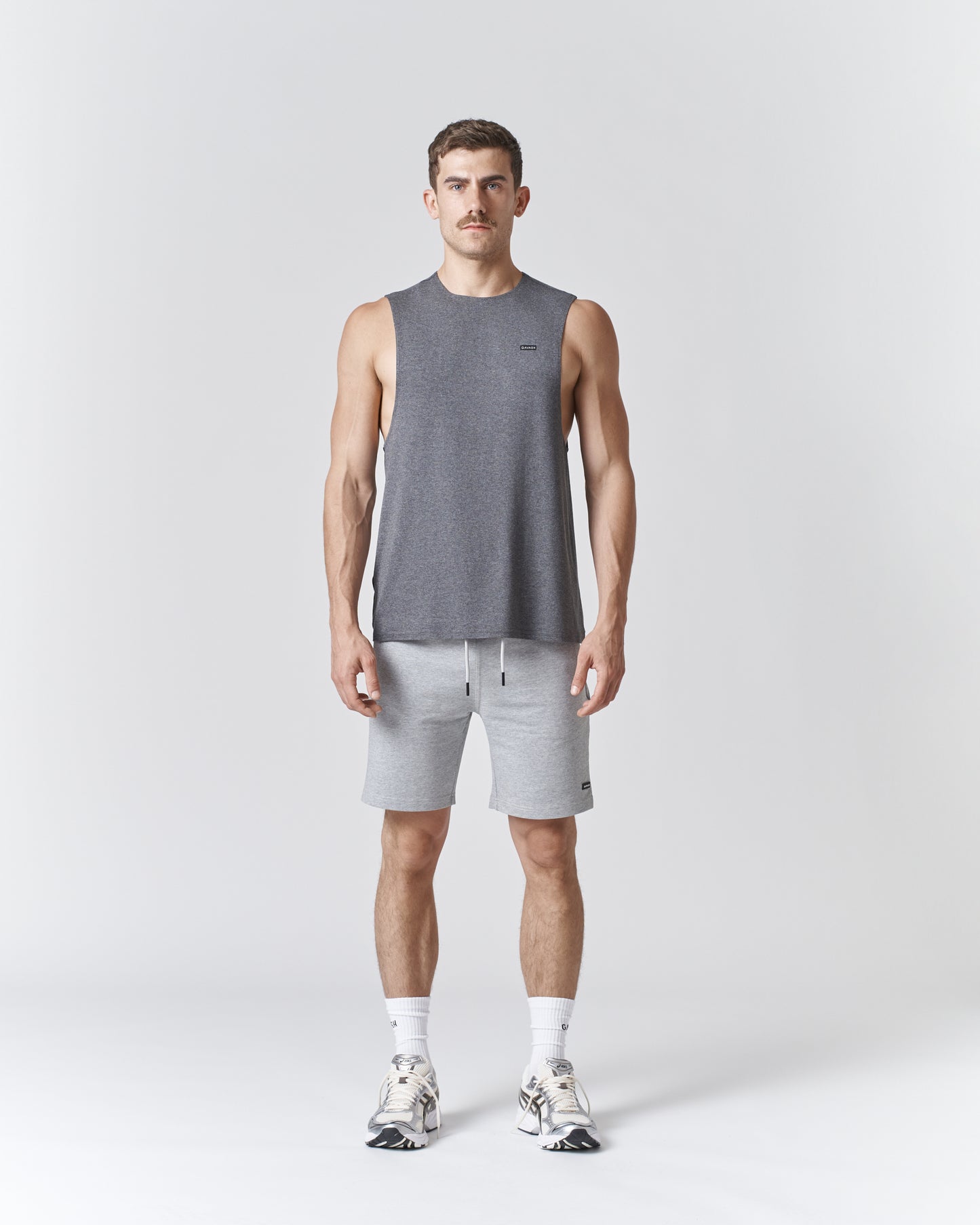 T-SHIRT SANS MANCHES GRIS IBIZA