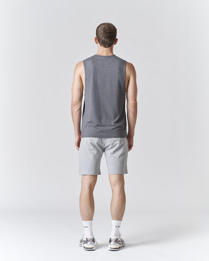 T-SHIRT SANS MANCHES GRIS IBIZA