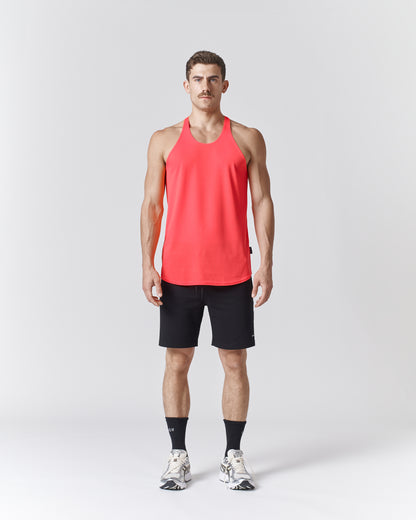 MALAGA CORAL NEON TANK TOP