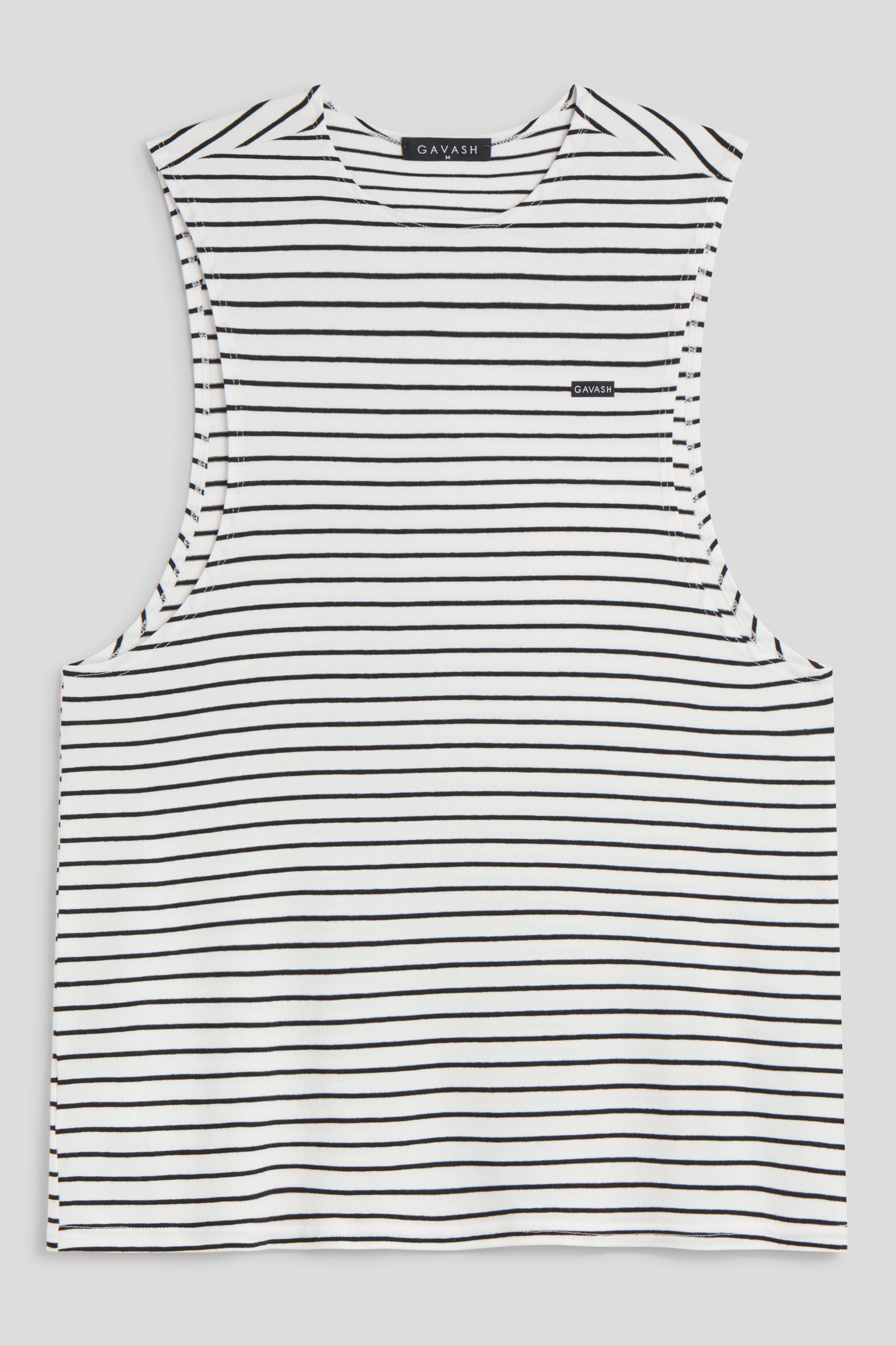 T-SHIRT SANS MANCHES BLANC IBIZA