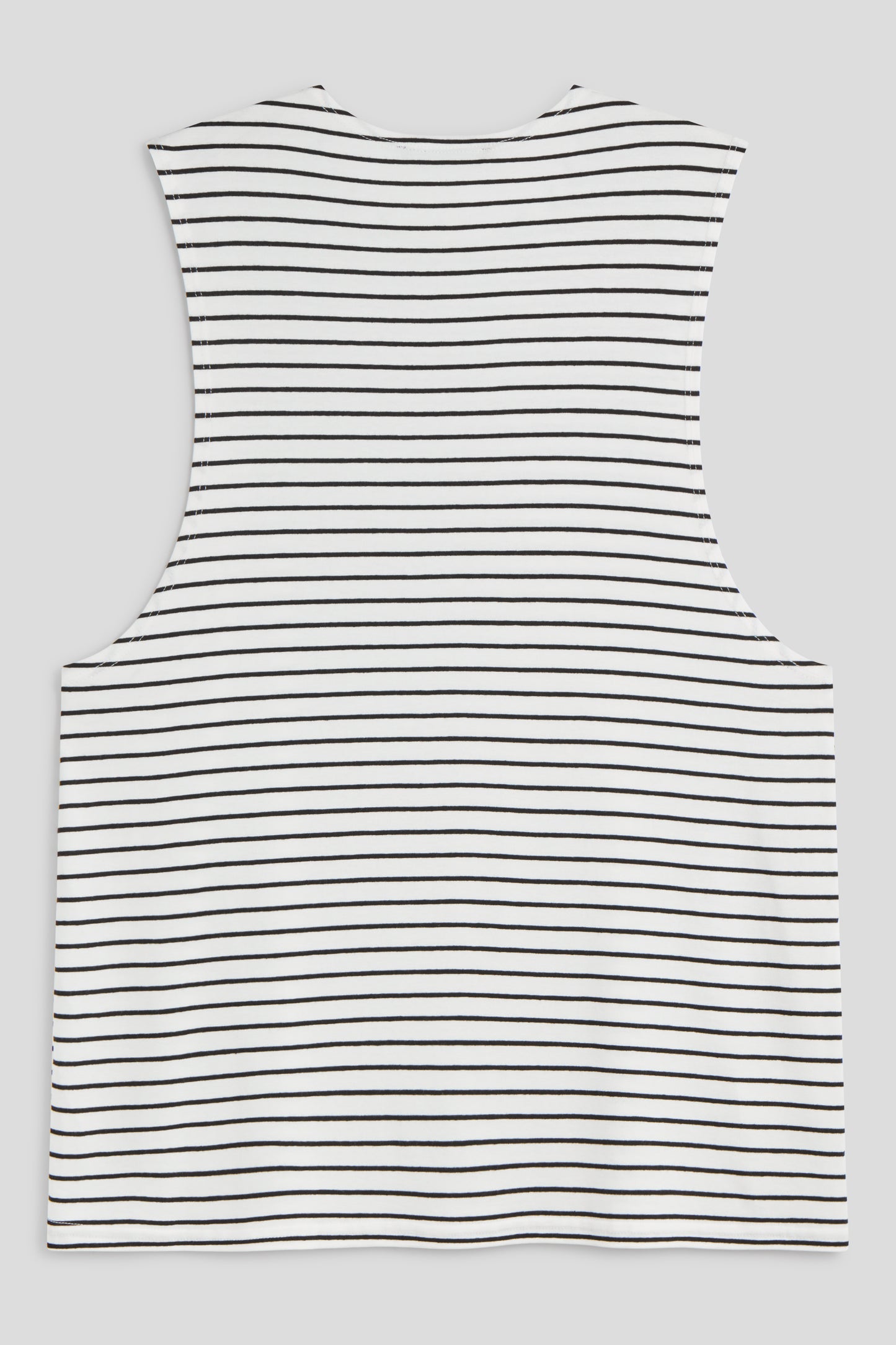 T-SHIRT SANS MANCHES BLANC IBIZA