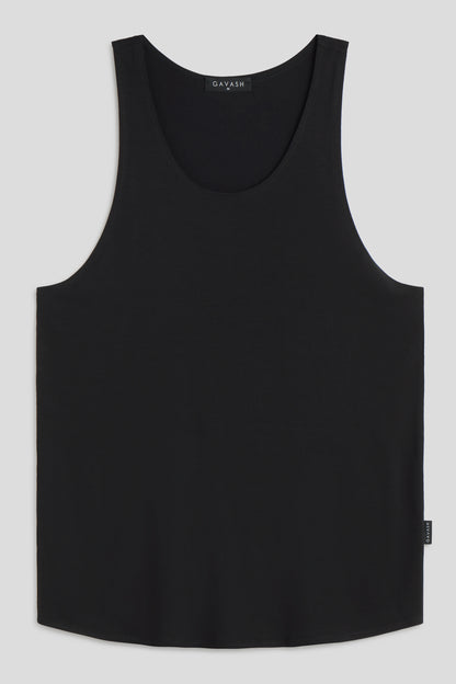 CAMISETA DE TIRANTES CÁDIZ NEGRA