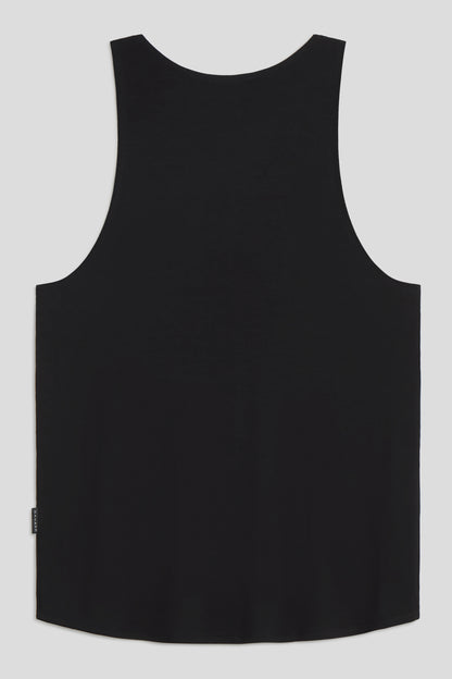 CAMISETA DE TIRANTES CÁDIZ NEGRA
