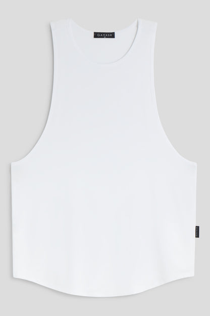 CAMISETA SIN MANGAS VALENCIA BLANCA